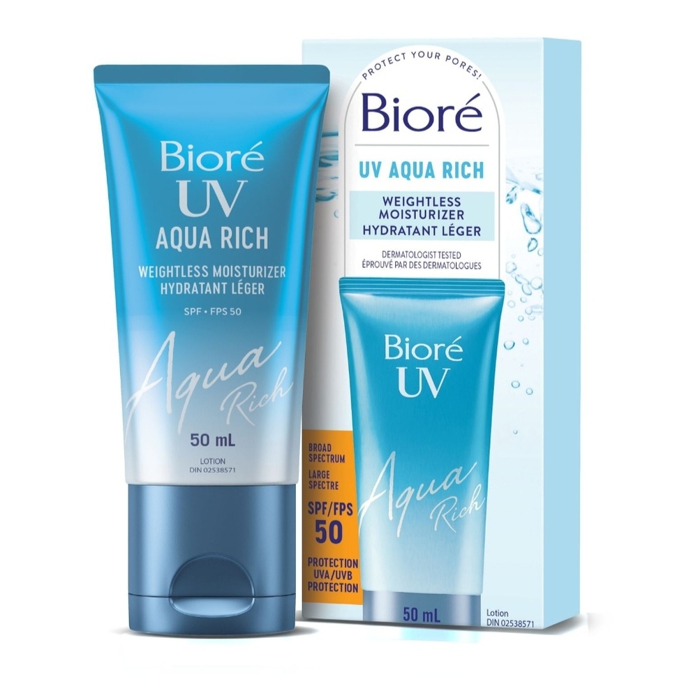Biore UV Aqua Rich Weightless Moisturizer - Blue